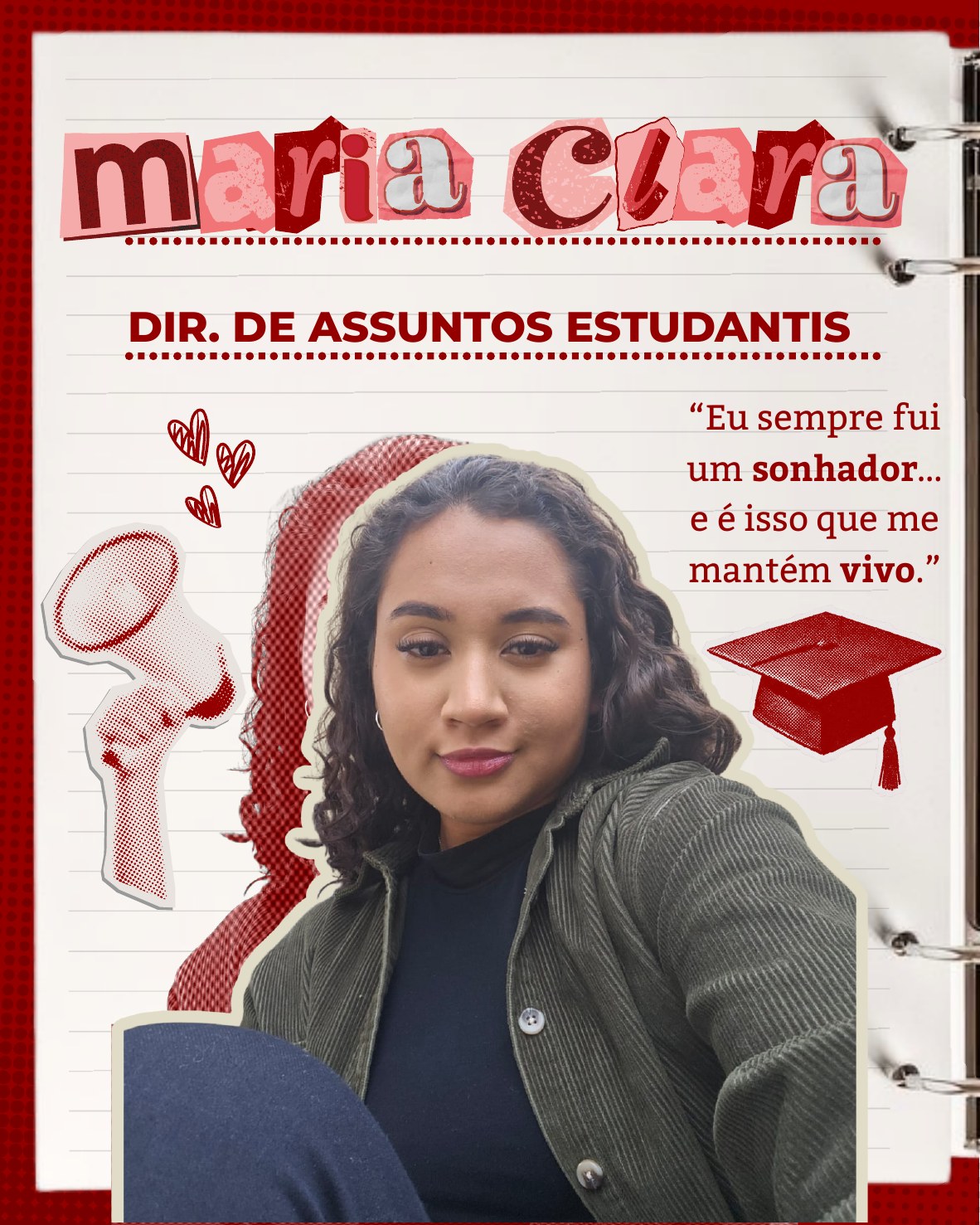 Maria Clara, Diretora de Assuntos Estudantis