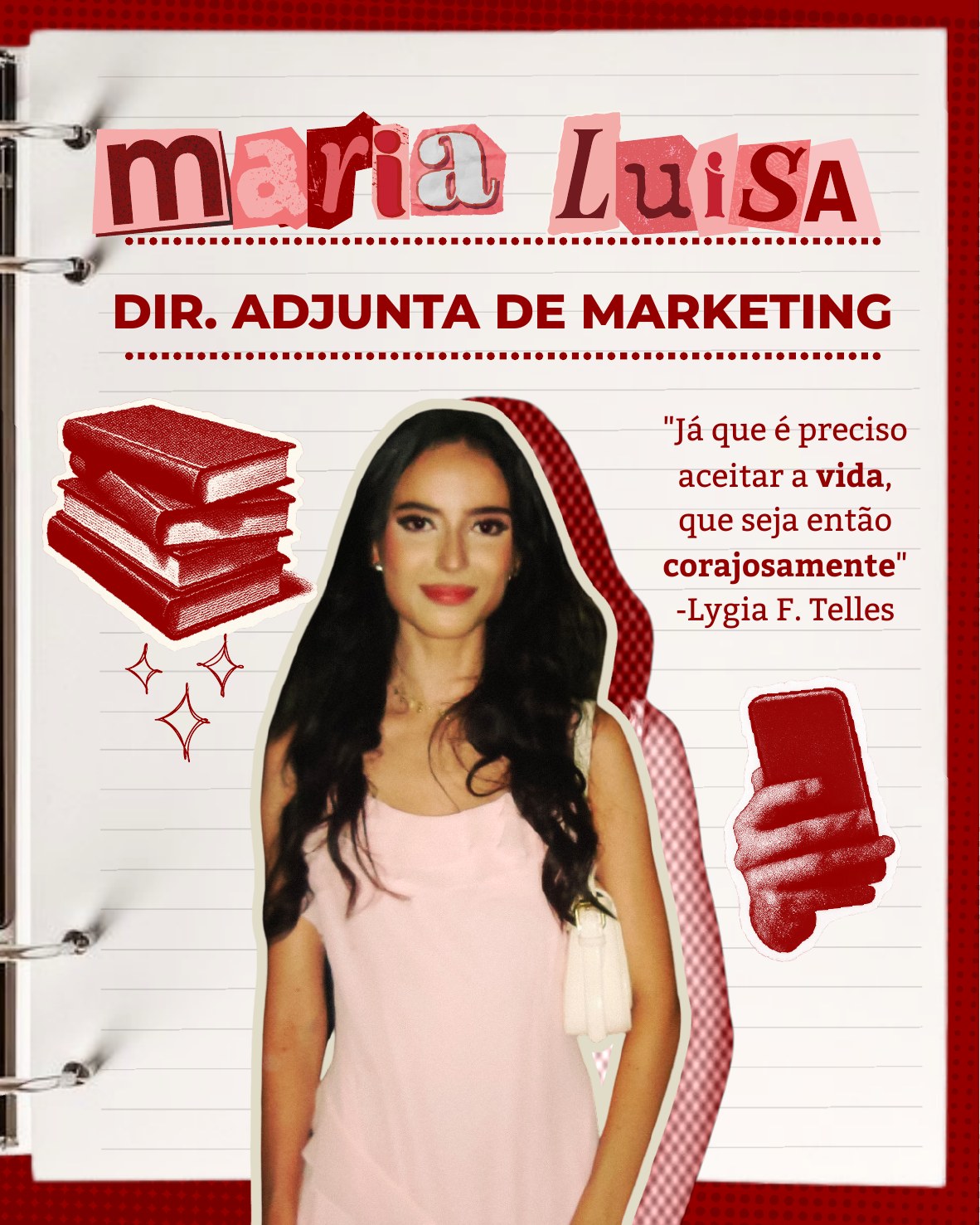 Maria Luisa, Diretora Adjunta de Marketing